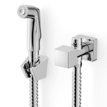 Imagem de Ducha Higiênica Com Derivação Singles One Square Cromado Roca - ROCA M