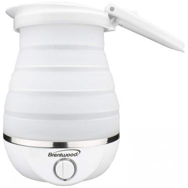 Imagem de Chaleira Elétrica 0.8L, 1200W, Branca, 110v, BRENTWOOD KT 1508W, Branco