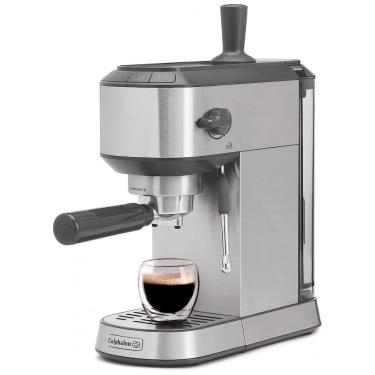 Imagem de Máquina de Café Expresso em Aço Inoxidável com Bocal de Leite, 110V, Calphalon, Cinza