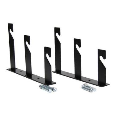 Imagem de Suporte Fixo Triplo de Parede para Fundo Fotográfico Tudoprafoto