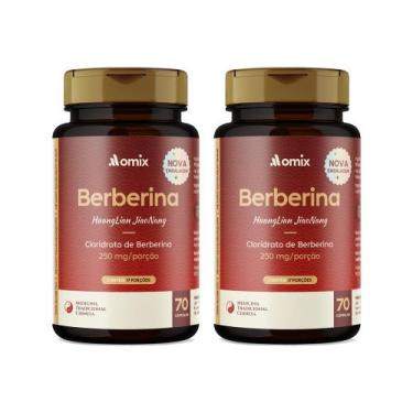 Imagem de Kit 2x - Berberina - 70 cápsulas - Omix