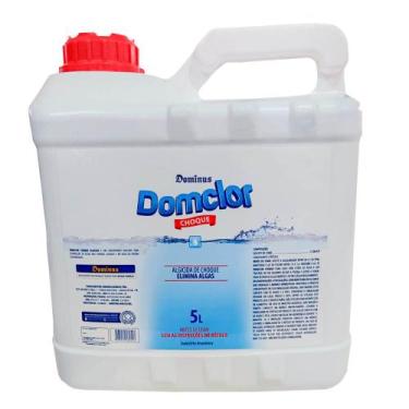 Imagem de Algicida de Choque (Elimina Alga Piscina Verde) 5L - Domclor