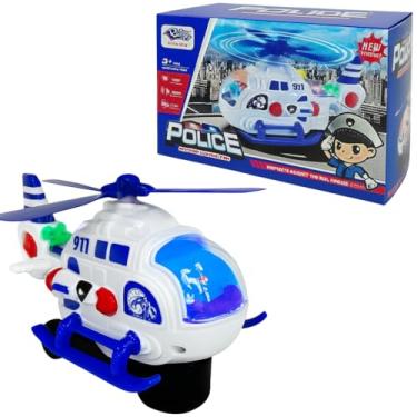 Imagem de Helicóptero Maluco Polícia Infantil Bate Volta Luz e Músicas