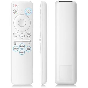 Imagem de Controle remoto de voz recarregável para substituição de TV Samsung - 