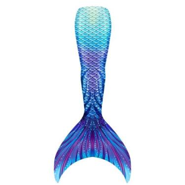 Imagem de Cauda de sereia para natação DNFUN para adultos sem monofina