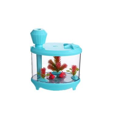 Imagem de Mini umidificador portátil de tanque de peixes, umidificador pequeno d