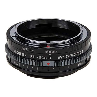 Imagem de Adaptador de lente acelerador Vizelex CINE ND compatível com lentes Canon FD em câmeras Canon RF-Mount