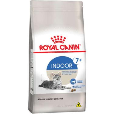 Imagem de Ração Royal Canin Feline Health Nutrition Indoor 7 + para Gatos Adultos - 400 g
