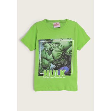 Imagem de Infantil - Camiseta Fakini Hulk Verde Fakini 102303588 menino