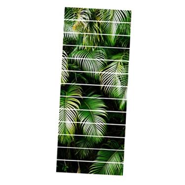 Imagem de HEMOTON 13 Unidades Adesivo de escada em folha de palmeira decalques de azulejos na moda decoração adesivos decorações de escada decalques da escada do chão piso aplique lar