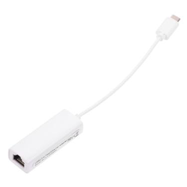Imagem de HEMOTON 1 Unidade Conversor De Cabo De Rede Adaptador Wi-fi Adaptador Usb Conversor De Tipo Adaptador De Internet Ethernet Acessório Para Laptop Conversar Acessórios Abdômen Branco