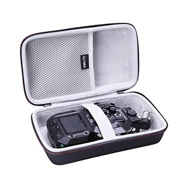 Imagem de L LTGEM Estojo de armazenamento de EVA para Zoom H8 12-Track/Tascam Portacapture X8 gravador portátil prático – Bolsa de transporte protetora de viagem, Preto, Viagens