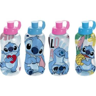 Imagem de Squeeze STITCH Sleeve PET 550ML - Garrafa com Suporte para Gelo) - Pla
