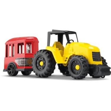 Imagem de Carrinho Tractor FARM Cores Sortidas - Orange TOYS