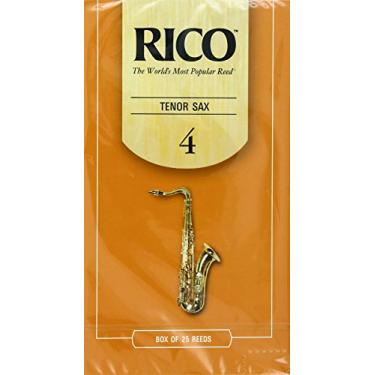 Imagem de Rico Palhetas de sax tenor, força 4.0, pacote com 25