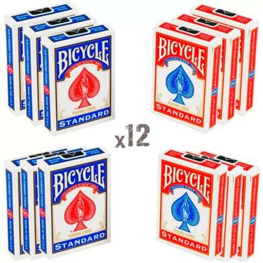 Imagem de Baralho Bicycle Standard Azul Caixa Com 12 Unidades