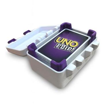 Imagem de Deckbox Caixinha Organizadora Para Guardar Cartas Uno Flip - Bloom
