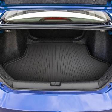 Imagem de Premium Cargo Liner for Honda Civic LX Sport EX Sedan 2022-2024 - 100% Protection - Custom Fit Car Trunk Mat - All-Season Black Cargo Mat - 3D Shaped Laser Measured Trunk Liners for Honda Civic