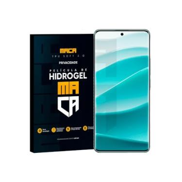 Imagem de Película Hidrogel Frontal Realme 14 Pro Plus Privacidade MACA