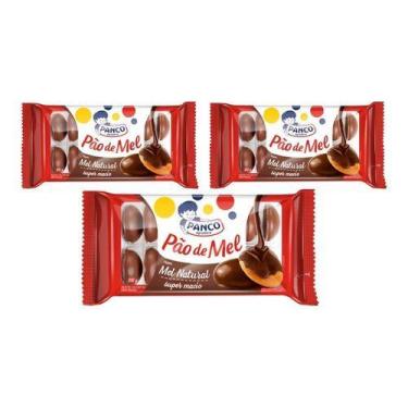 Imagem de Kit C/3 Panco Pao De Mel 200g Chocolate