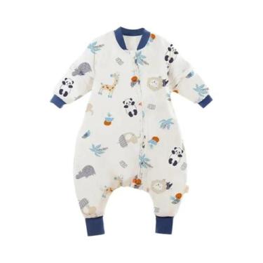 Imagem de Saco De Dormir De Algodão Para Bebês Quatro Estações, Pijama De Desenh