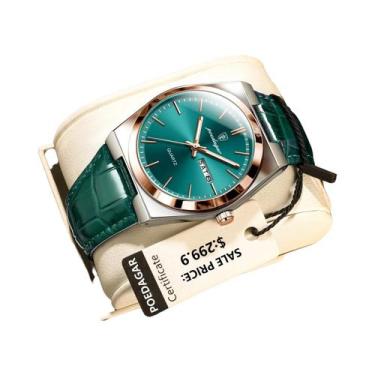 Imagem de Relógio De Pulso Masculino POEDAGAR De Quartzo, À Prova D'água, Lumino