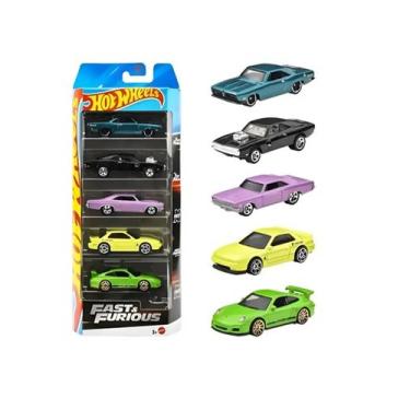 Imagem de Hot Wheels Fast & Furious 2025 Edi Limitada Kit C/ 5 carros, Jbj80