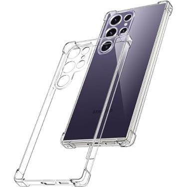 Imagem de Capa Protetora Para Samsung Galaxy S24 Ultra 5g Capinha Case Transparente Air Anti Impacto Proteção De Silicone Flexível