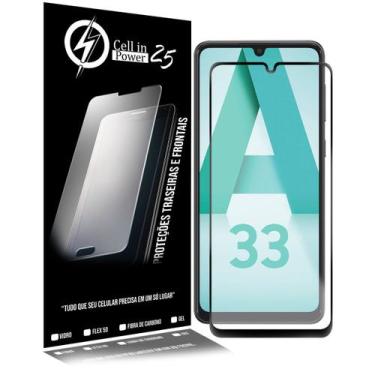 Imagem de Película De Vidro 3d compativel Galaxy A33 5G A336 6.4 Cobre 100 Toda 