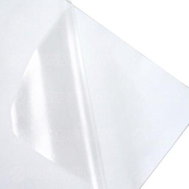Imagem de Filme Adesivo Transparente 150g A4 210mmx297mm com Brilho com 10 folha