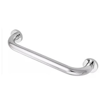Imagem de Alça Apoio 60cm Barra Inox Banheiro Idoso Deficiente Cadeirante Acessi