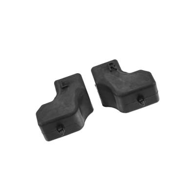 Imagem de Partuto 1 par de amortecedores de borracha para porta traseira preta esquerda direita para F250 F350 F450 F550 Super Duty 2017 2018 2019 Almofada limitadora de tampa traseira substitui HC3Z-99439A00-A