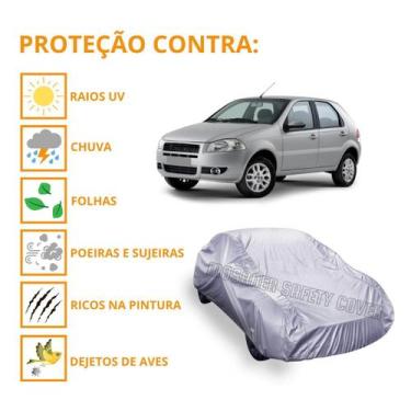 Imagem de Capa Cobrir Carro Fiat Palio Protege Qualidade Impermeável - Mosaner S