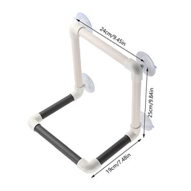 Imagem de Chuveiro Forte Ventosa Suporte Portátil Pássaros Poleiro Com Ventosas Win Chuveiro H w Brinquedo de pé de Plástico