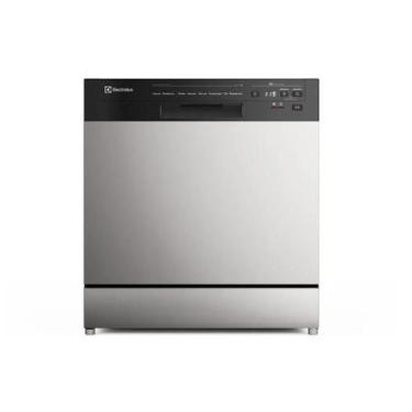 Imagem de Lava-Louça Electrolux 8 Serviços Inox com Programa Lava e Seca 50' (LS