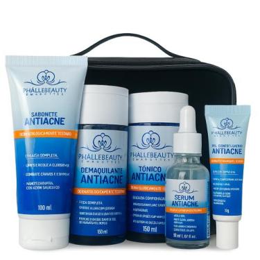 Imagem de Kit Skincare Facial Cravos E Espinhas Presente Dia Dos Pais - PHALLEBE