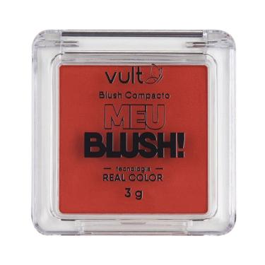 Imagem de Blush Compacto Vult Meu Blush Cor Coral Matte 3g