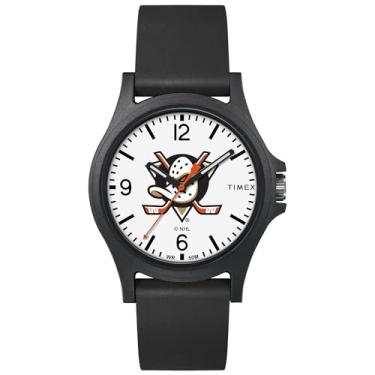 Imagem de Relógio masculino Timex Arena 40 mm - Anaheim Ducks, Preto