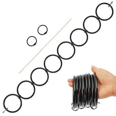 Imagem de Brinquedos de corrente de escalada de cobra, decoração de gaiola de tanque de répteis, anéis de escalada dobráveis para todos os tipos de pequenos répteis