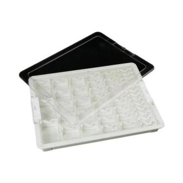 Imagem de Caixa De Armazenamento De Plástico Transparente Portátil Com 42, 50 Ou