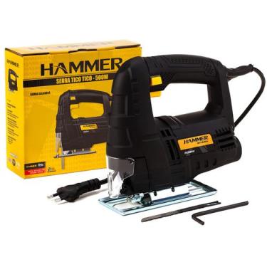 Imagem de Serra Tico Tico Hammer St-500 500w Corte Madeira Metal 127v, 110V