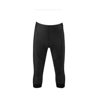 Imagem de Calças De Ciclismo Masculinas Pretas De Secagem Rápida E Respiráveis P
