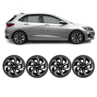 Imagem de Kit 4 Calota Esportiva Aro 13 Spider Corsa Celta Classic Prisma - ELIT