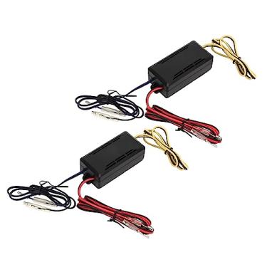 Imagem de 2 peças de alto-falante bidirecional, crossover, para áudio, divisor de frequência passiva, 12 V, melhora a queda de graves, ferramenta de aprimoramento de som, divisor de crossover para áudio crossover de alto-falante bidirecional
