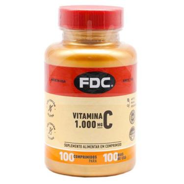 Imagem de Suplemento Alimentar Em Comprimidos Fdc - Vitamina C 1000 Mg  Film Coa