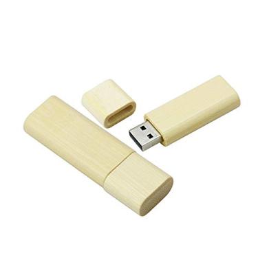 Imagem de Flash Drive USB 3.0 de madeira natural de 64 GB, armazenamento externo, pen drive USB Flash Pen Drive