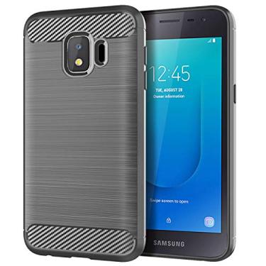 Imagem de Capa para Samsung Galaxy J2 Core, sensação macia, proteção total, anti-arranhões e impressões digitais + capa de celular resistente a arranhões para Samsung Galaxy J2 Core