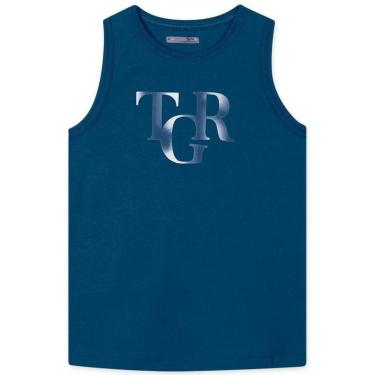 Imagem de Tigor Camiseta Regata TGR Azul-Masculino