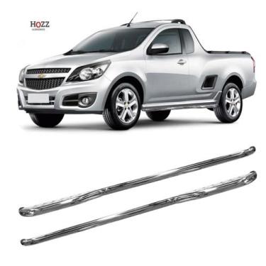 Imagem de Estribo Montana 2011 em Diante Plataforma de Alumínio Cromado - HOZZ