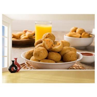 Imagem de Papel De Parede Alimentos Salgados Coxinha Bar 3,5M Al502 - Você Decor